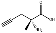 4-Pentynoicacid,2-amino-2-methyl-,(2R)-(9CI) Struktur