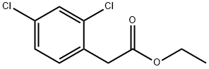 ETHYL 2,4-DICHLOROPHENYL ACETATE Struktur