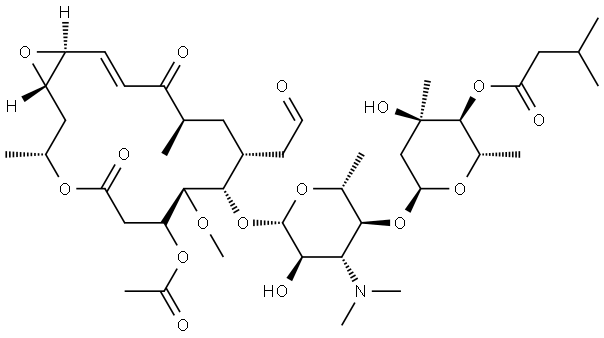 carbomycin Struktur