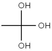 1,1,1-ETHANETRIOL Struktur
