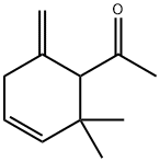 Ethanone, 1-(2,2-dimethyl-6-methylene-3-cyclohexen-1-yl)- (9CI) Struktur