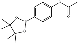 4-(4,4,5,5-TETRAMETHYL-1,3,2-DIOXABOROLAN-2-YL)PHENYL ACETATE price.