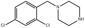 1-(2,4-DICHLOROBENZYL)PIPERAZINE Structure