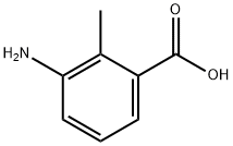 3-アミノ-o-トルイル酸 化學構造式