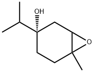 7-Oxabicyclo[4.1.0]heptan-3-ol,6-methyl-3-(1-methylethyl)-,(3S)-(9CI) Struktur