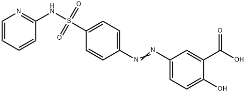 Salicylazosulfapyridine Structure