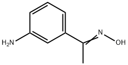 Ethanone, 1-(3-aminophenyl)-, oxime (9CI) Struktur