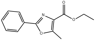 ethyl (5-Methyl-2-phenyloxazol-4-yl)carboxylate Struktur