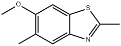 Benzothiazole, 6-methoxy-2,5-dimethyl- (9CI) Struktur