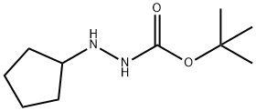 Hydrazinecarboxylic acid, 2-cyclopentyl-, 1,1-dimethylethyl ester (9CI)