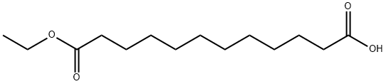 DODECANEDIOIC ACID MONOETHYL ESTER Structure