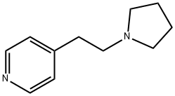 4-(2-TETRAHYDRO-1H-PYRROL-1-YLETHYL)PYRIDINE Structure