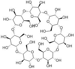 β-環(huán)糊精, 68168-23-0, 結(jié)構(gòu)式