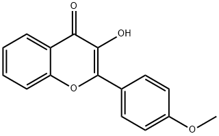 4'-METHOXYFLAVONOL Struktur