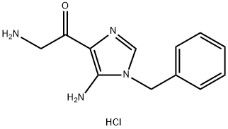 2-AMINO-1-[5-AMINO-1-(PHENYLMETHYL)-1H-IMIDAZOL-4-YL] ETHANONE price.