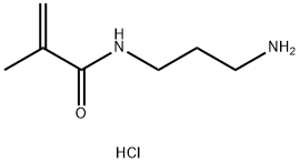 N-(3-AMINOPROPYL) METHACRYLAMIDE Struktur