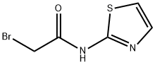 2-bromo-N-1,3-thiazol-2-ylacetamide Structure