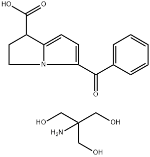 酮咯酸氨丁三醇, 74103-07-4, 結(jié)構(gòu)式