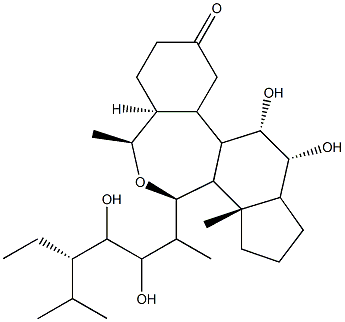 高油菜素內(nèi)酯, 74174-44-0, 結(jié)構(gòu)式