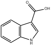 インドール-3-カルボン酸 化學(xué)構(gòu)造式