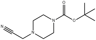 1-BOC-4-氰甲基哌嗪, 77290-31-4, 結構式