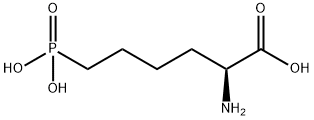 DL-2-AMINO-6-PHOSPHONOHEXANOIC ACID Struktur