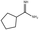 CYCLOPENTANECARBOXIMIDAMIDE Structure