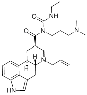 Cabergoline Struktur