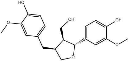 Tetrahydro-2-(4-hydroxy-3-methoxyphenyl)-4-((4-hydroxy-3-methoxyphenyl)methyl)-3-furanemethanol