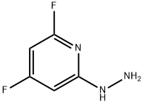 (4,6-DIFLUORO-PYRIDIN-2-YL)-HYDRAZINE Struktur