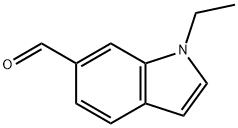 1-ethyl-1H-indole-6-carbaldehyde Struktur