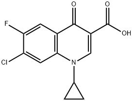 7-Chloro-1-cyclopropyl-6-fluoro-1,4-dihydro-4-oxoquinoline-3-carboxylic acid