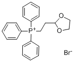 2-(1,3-Dioxolan-2-yl)ethyltriphenylphosphonium bromide Struktur