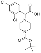 2-(4-BOC-PIPERAZINYL)-2-(2,4-DICHLORO-PHENYL)ACETIC ACID|2-(4-BOC-哌嗪基)-Α-(2,4-二氯-苯基)乙酸