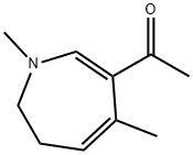 Ethanone, 1-(6,7-dihydro-1,4-dimethyl-1H-azepin-3-yl)- (9CI) Struktur