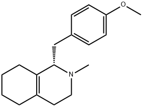 (R)-1-(4-METHOXY-BENZYL)-2-METHYL-1,2,3,4,5,6,7,8-OCTAHYDRO-ISOQUINOLINE Struktur