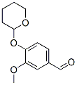 3-methoxy-4-[(tetrahydro-2H-pyran-2-yl)oxy]benzaldehyde