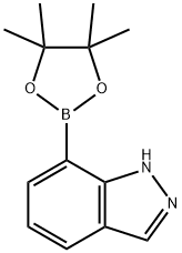 7-(4,4,5,5-TETRAMETHYL-[1,3,2]DIOXABOROLAN-2-YL)-1H-INDAZOLE price.