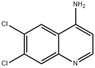 4-AMINO-6,7-DICHLOROQUINOLINE, 948292-94-2, 結(jié)構(gòu)式