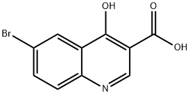 6-溴-4-羥基喹啉-3-甲酸, 98948-95-9, 結(jié)構(gòu)式