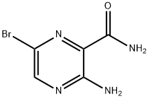 3-Amino-6-bromopyrazine-2-carboxamide