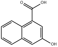 3-Hydroxynaphthalene-1-carboxylic acid Structure