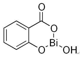 The chemical formula of the bismuth subsalicylate The chemical formula of the bismuth subsalicylate