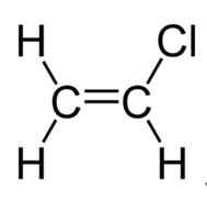 the chemical structure of vinyl chloride the chemical structure of vinyl chloride