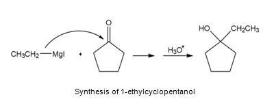 Synthesis of 1-ethylcyclopentanol Synthesis of 1-ethylcyclopentanol
