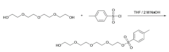Synthesis of tetraethylene glycol tosylate Synthesis of tetraethylene glycol tosylate