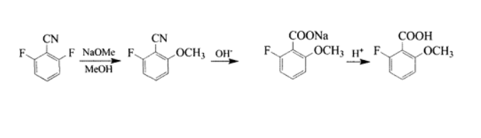 2-氟-6-甲基苯甲酸的合成路線