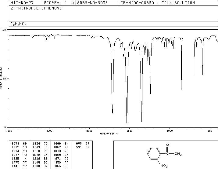 2-Nitroacetophenone(577-59-3) <sup>13</sup>C NMR