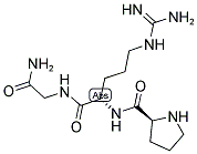 H-PRO-ARG-GLY-NH2 Struktur