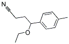 4-ETHOXY-4-P-TOLYL-BUTYRONITRILE Struktur